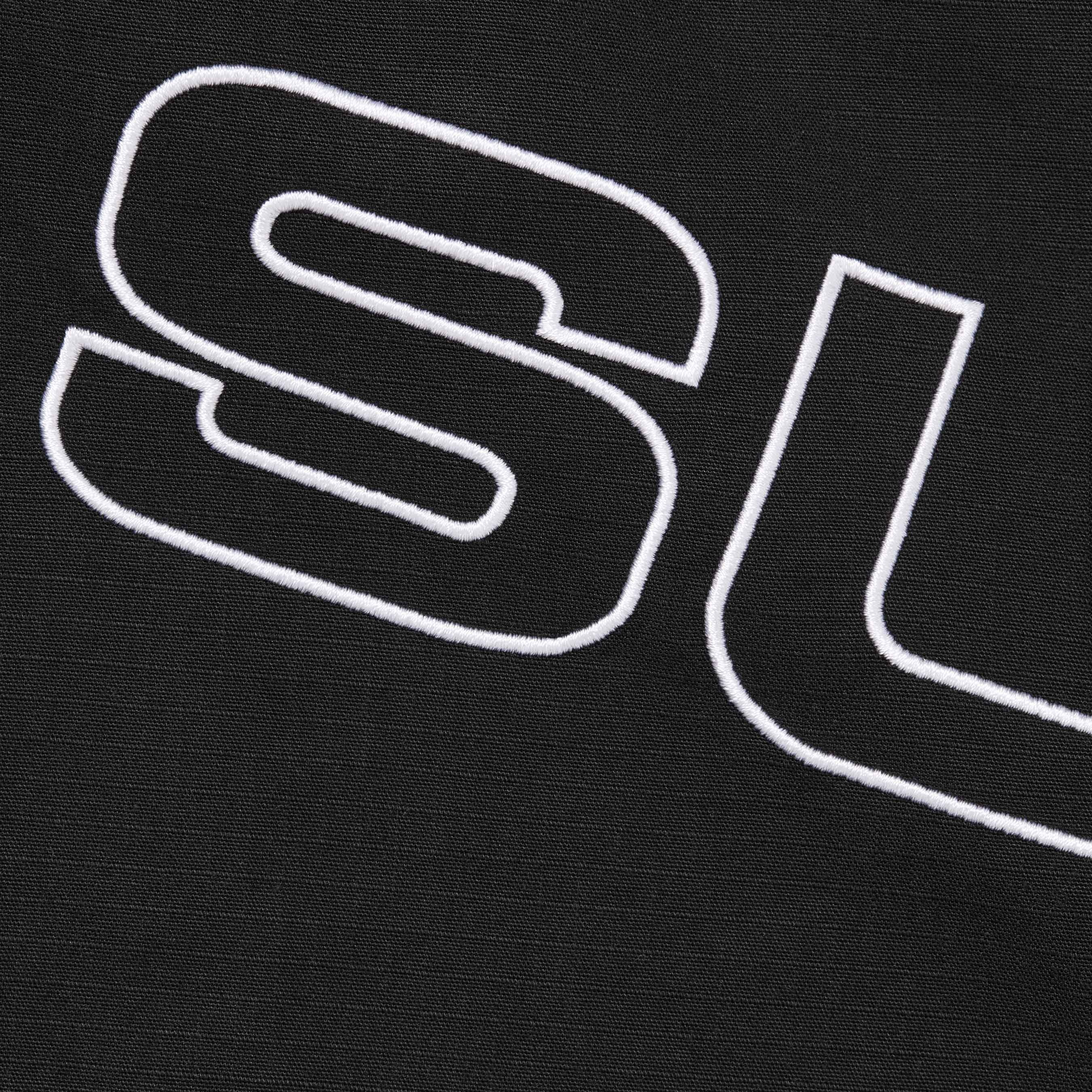 Spellout Embroidered Ripstop Track Jacket view 5